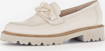 GABOR Classic Flats in Beige: front