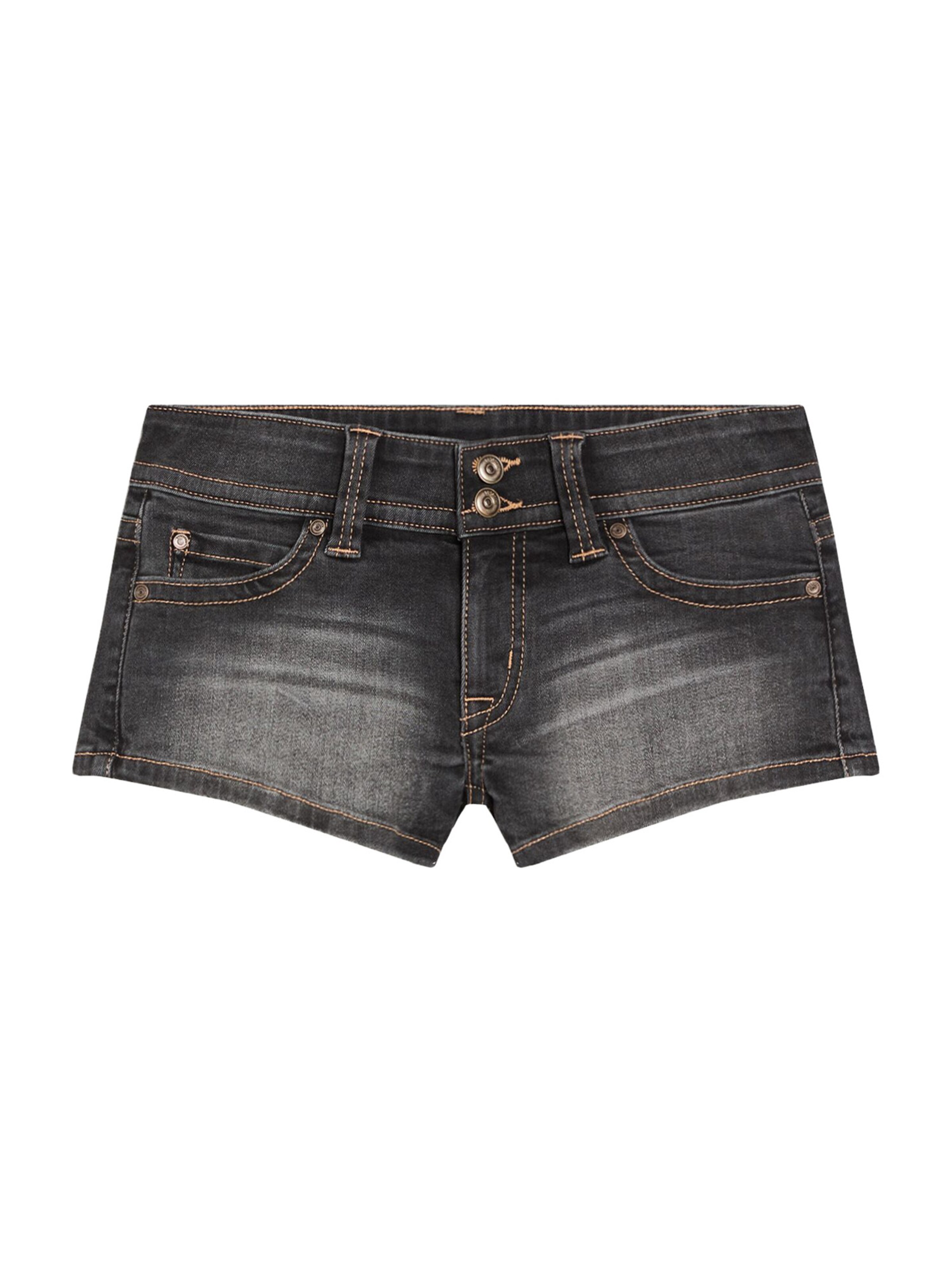 Jean Bershka en noir : devant