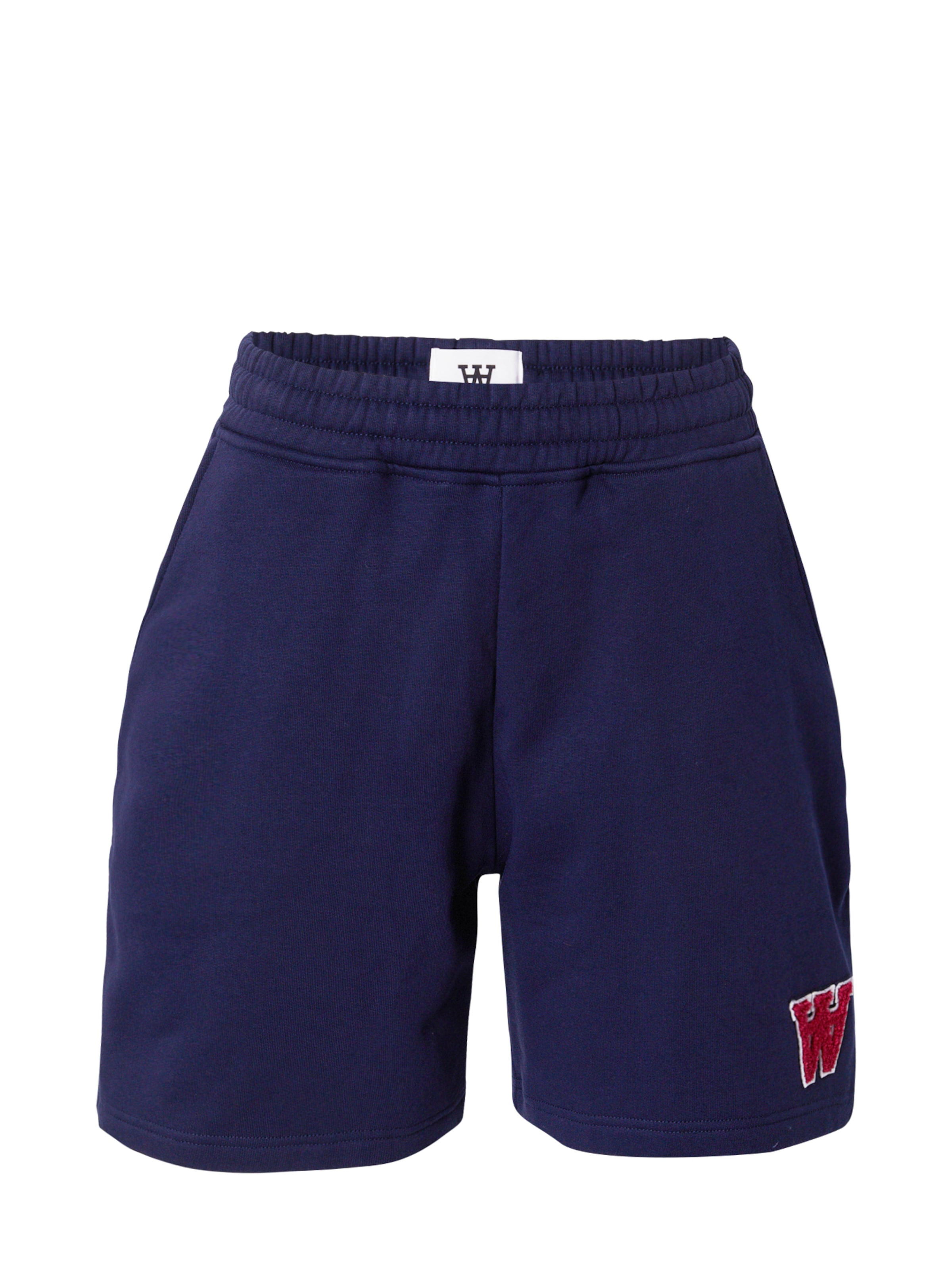 WOOD WOOD Loosefit Παντελόνι 'Lis' σε μπλε: μπροστά