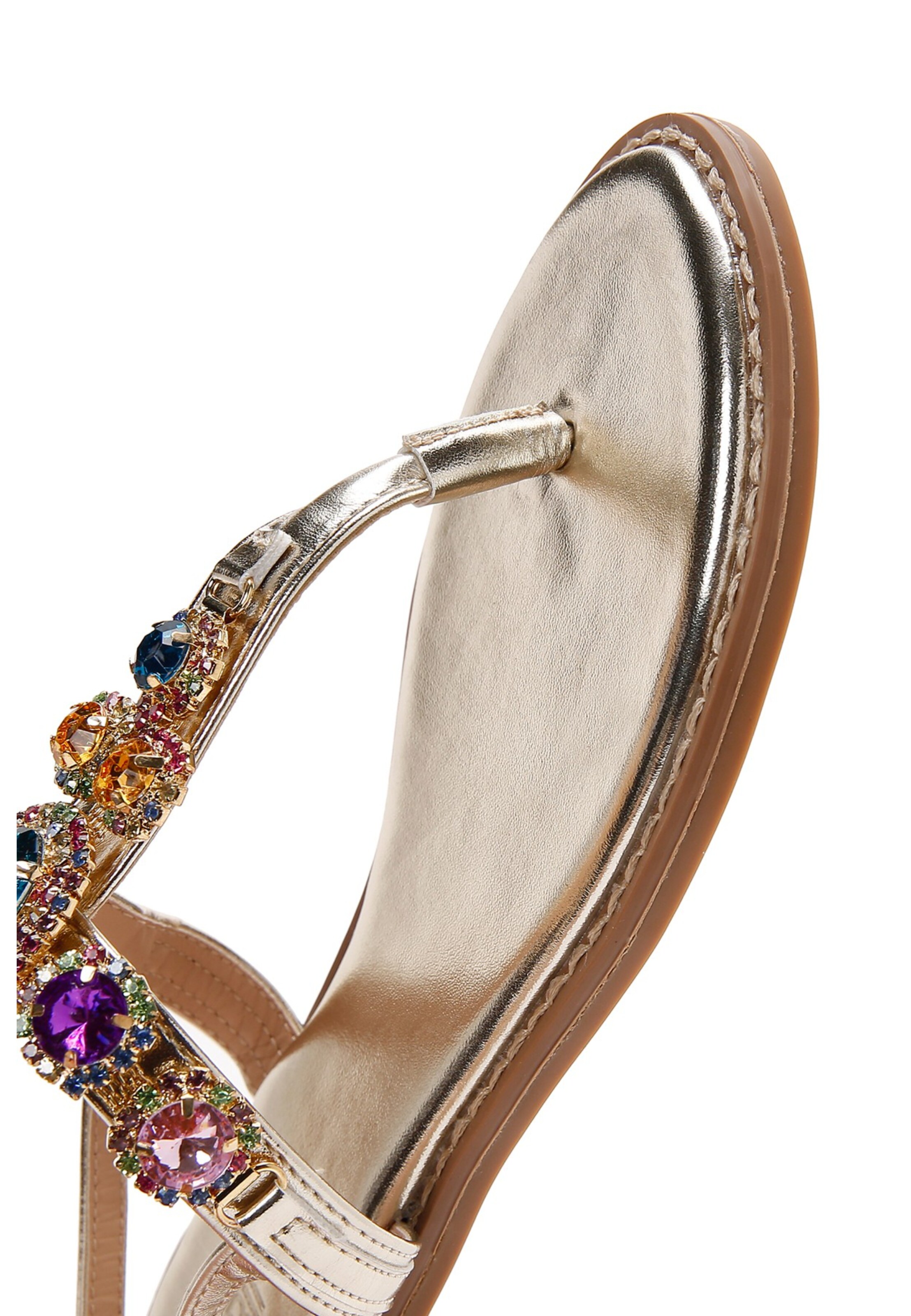 Derimod Strap Sandals in Gold