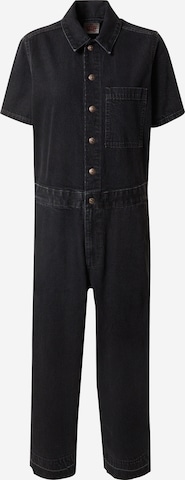 LEVI'S ® Kezeslábas 'SS Heritage Jumpsuit' - fekete: elől