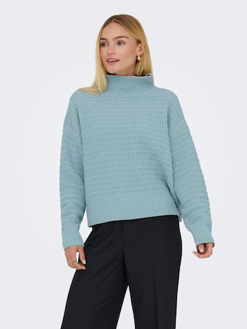 ONLY Pullover 'ONLGlobe' i blå: forside