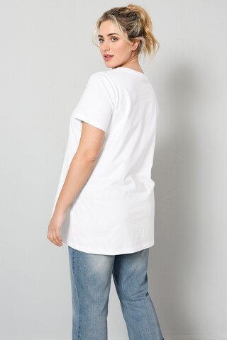 T-shirt Janet & Joyce en blanc