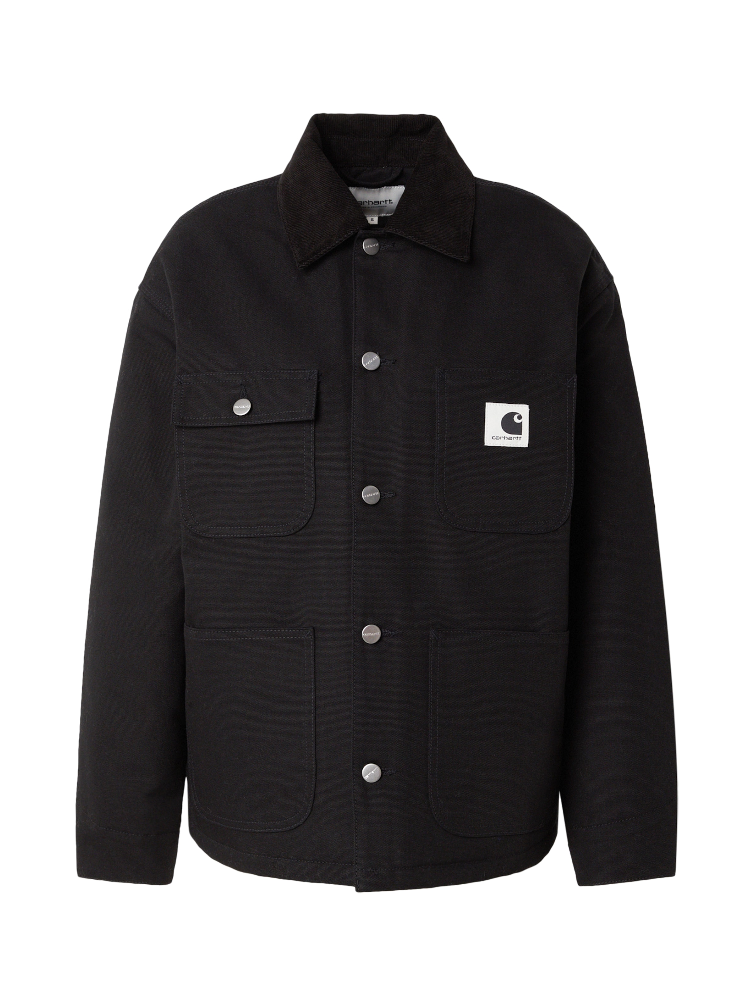 Carhartt WIP Between-season jacket 'Michigan' in Black: front