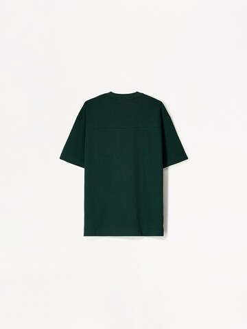 T-Shirt Bershka en vert