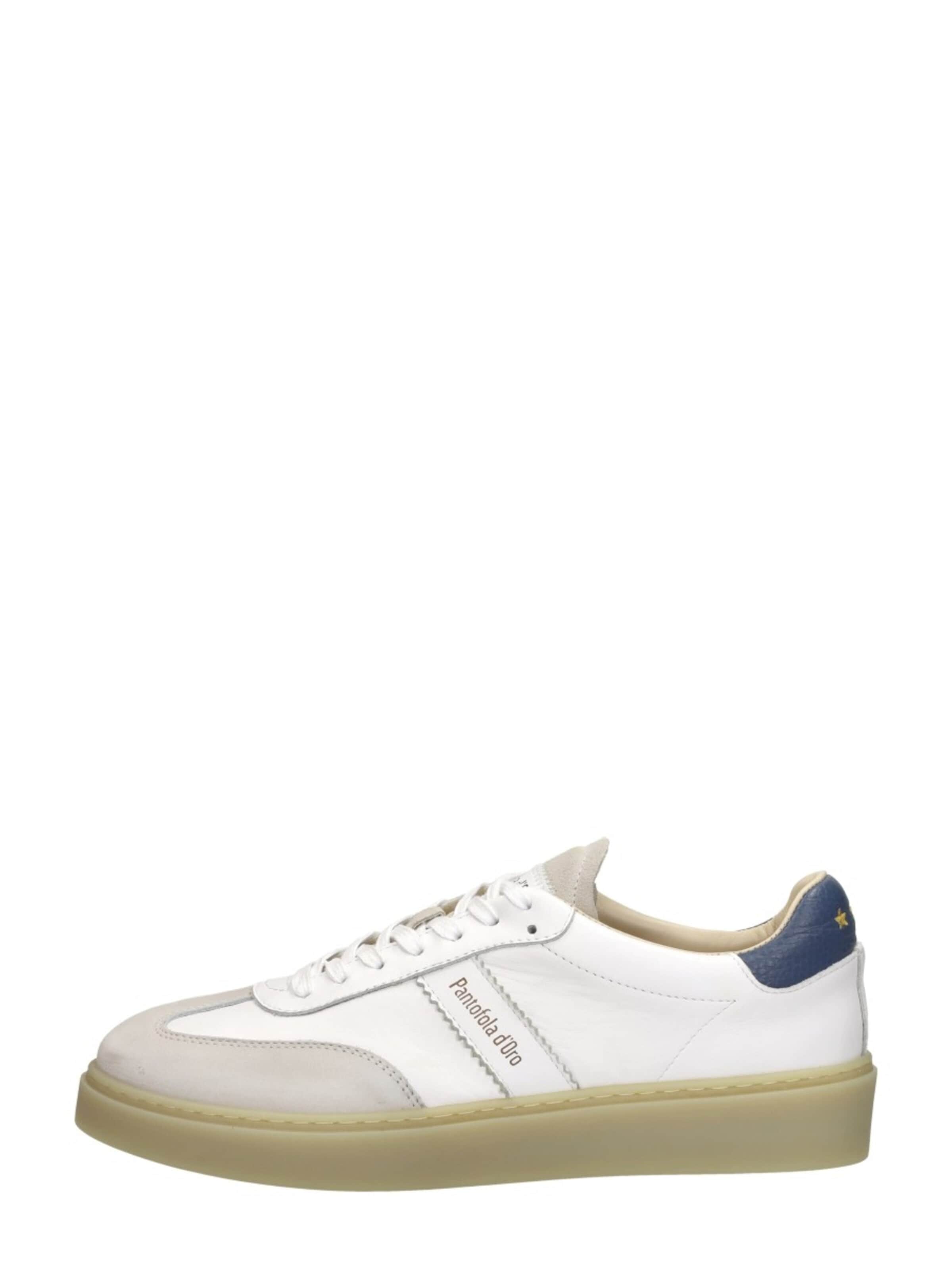 PANTOFOLA D'ORO Platform trainers 'Argentario' in White: front