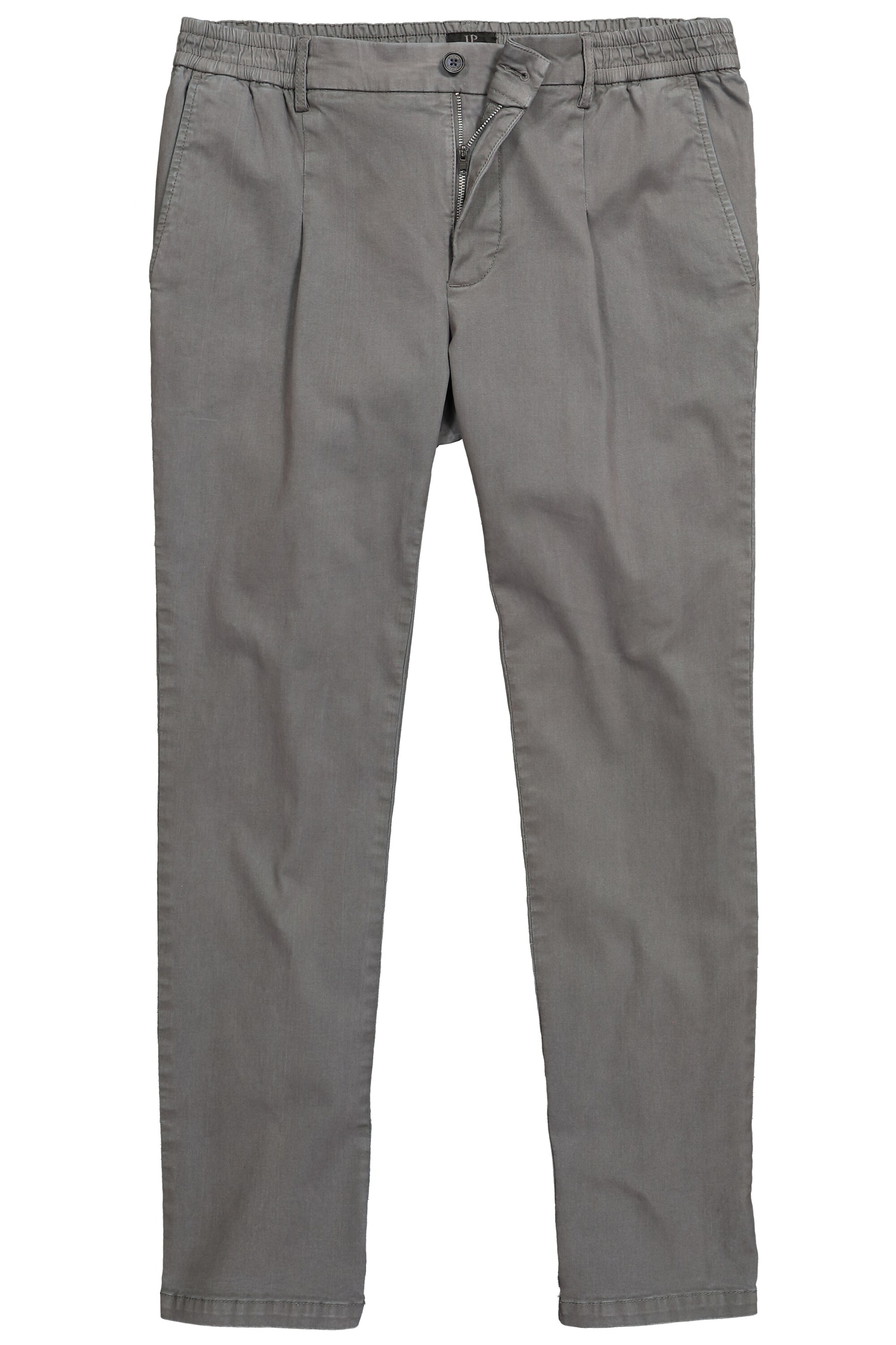 JP1880 Slimfit Chino in Grijs: voorkant