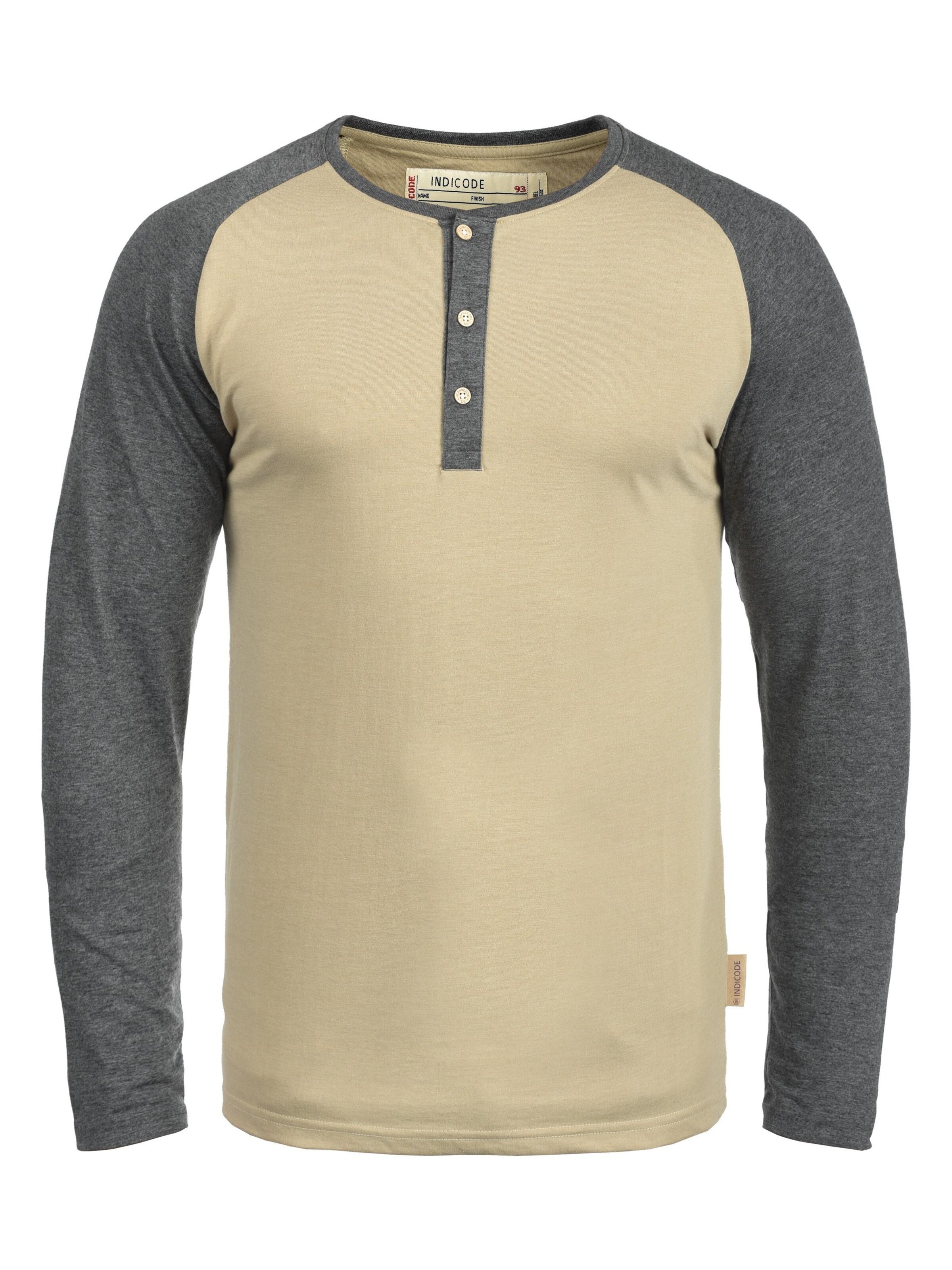 INDICODE JEANS Shirt 'Winston' in Brown: front