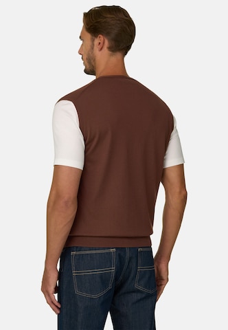 Boggi Milano Gebreid vest in Oranje