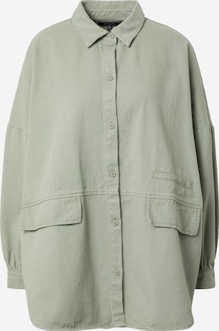 Missguided Blouse in Groen: voorkant