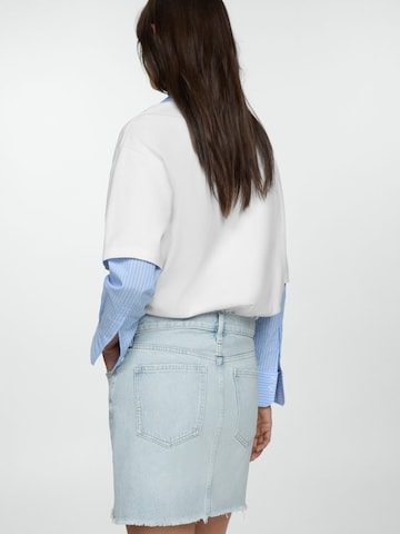 Jupe 'ELENA' MANGO en bleu