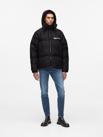 KARL LAGERFELD JEANS Зимняя куртка в Черный