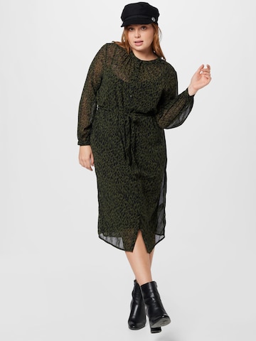 Robe 'Shari' ABOUT YOU Curvy en vert