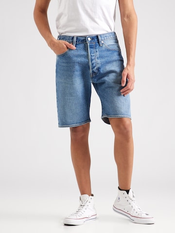 LEVI'S ® Regular Jeans '501 Original Short' i blå: framsida