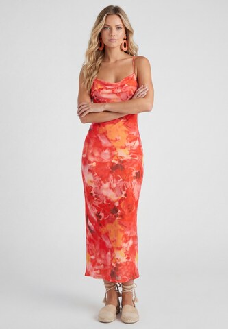IZIA Dress in Red: front