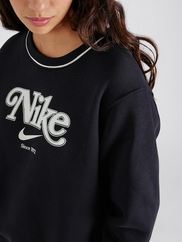 Nike Sportswear Μπλούζα φούτερ σε μαύρο