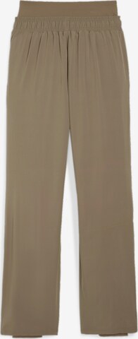 PUMA Wide leg Workout Pants in Brown