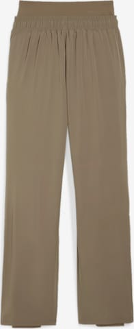 PUMA Wide Leg Sporthose in Braun