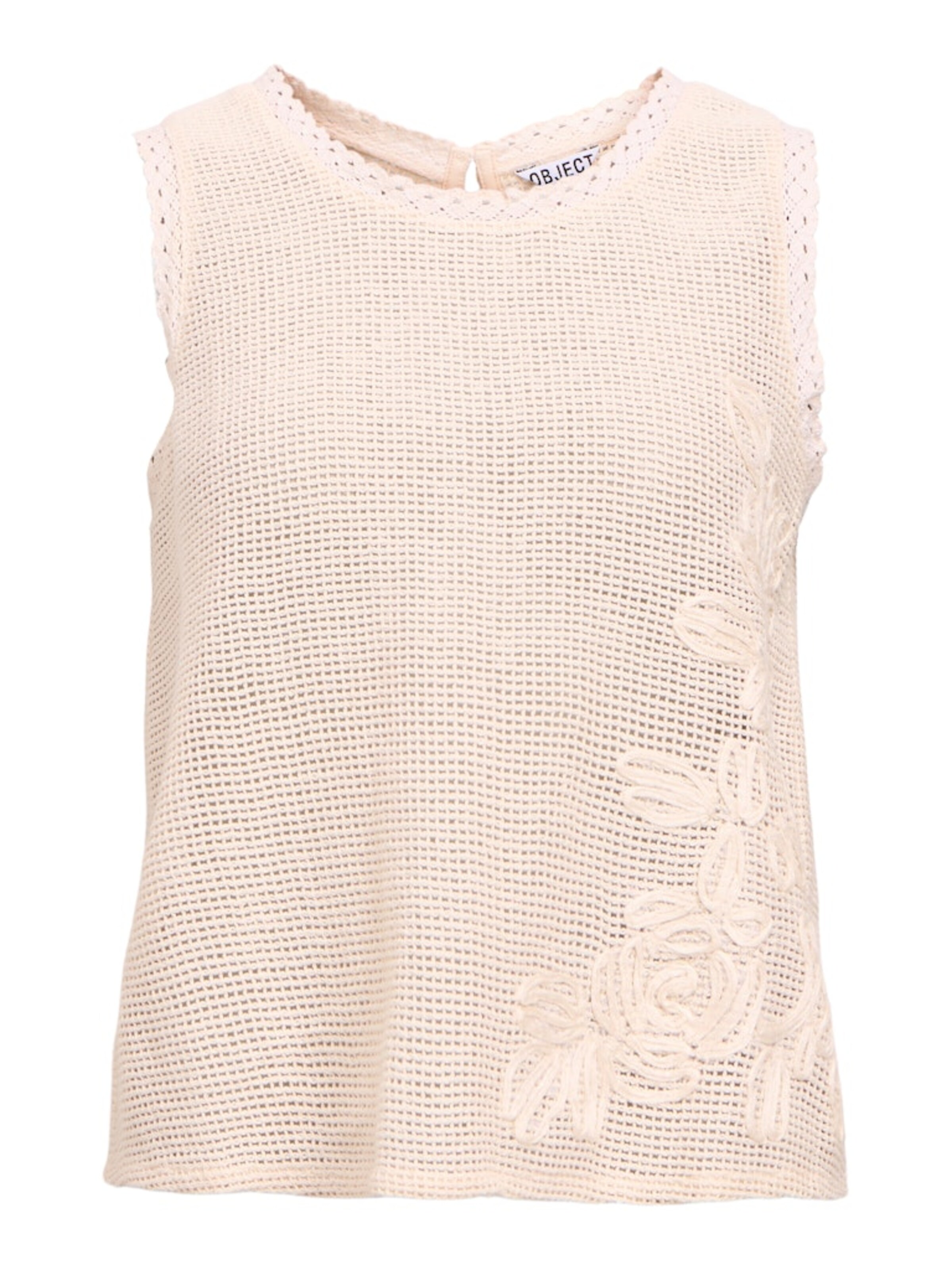 OBJECT Stick felső 'OBJTAMMI' - bézs: elől