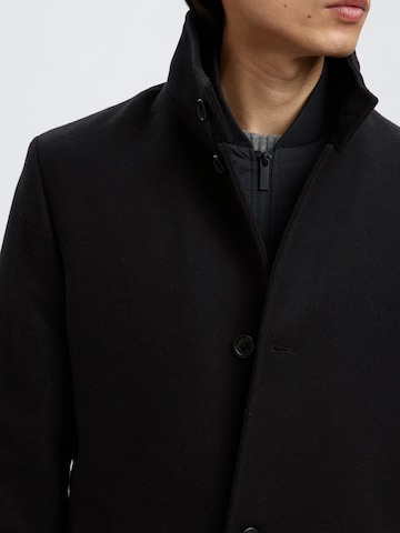 SELECTED Between-seasons coat 'SLHRAINAR' in Black