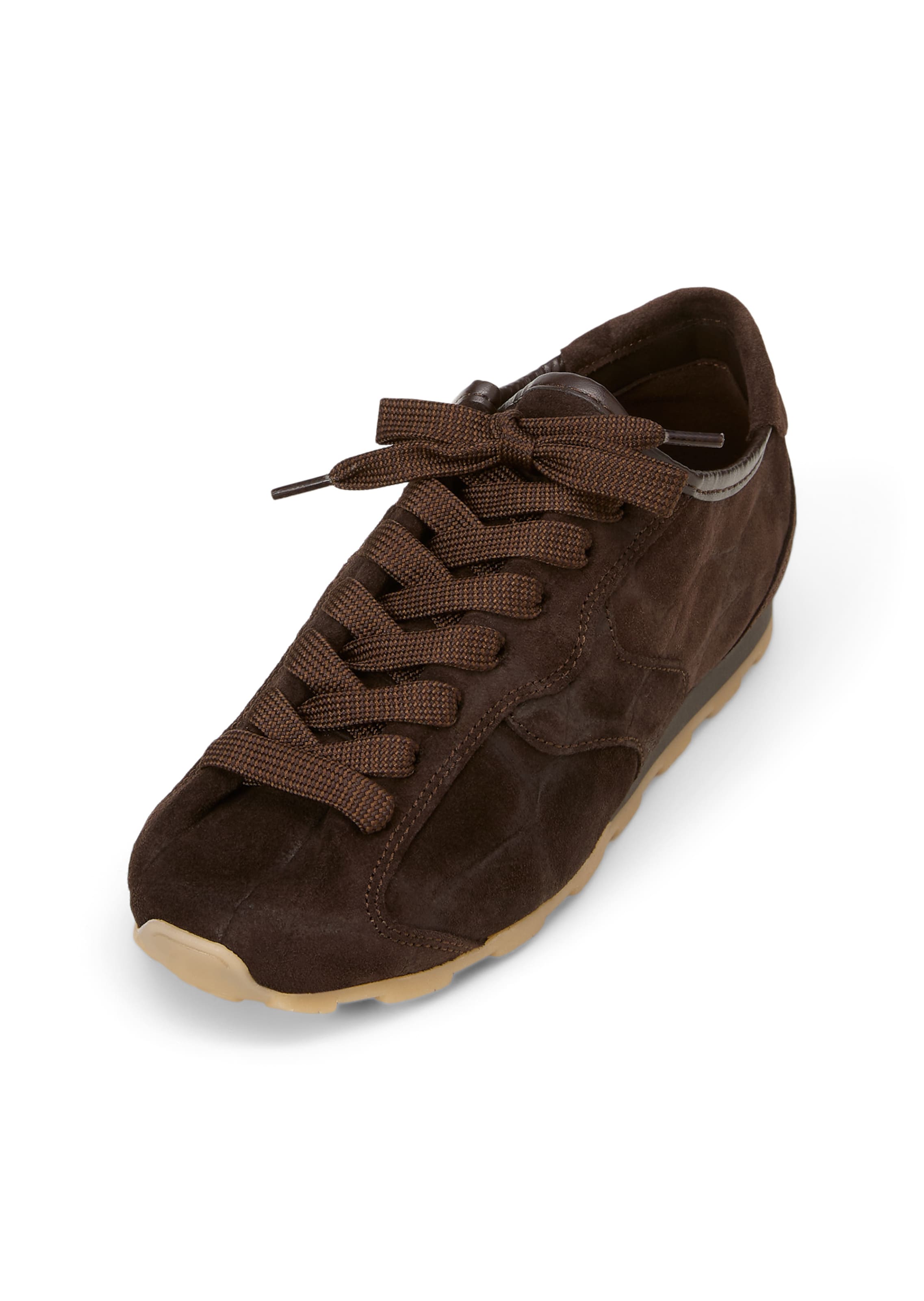 Marc O'Polo Sneakers laag in Bruin: voorkant