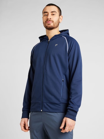 FILA Sportsweatjacke 'LAGE' in Blau: predná strana