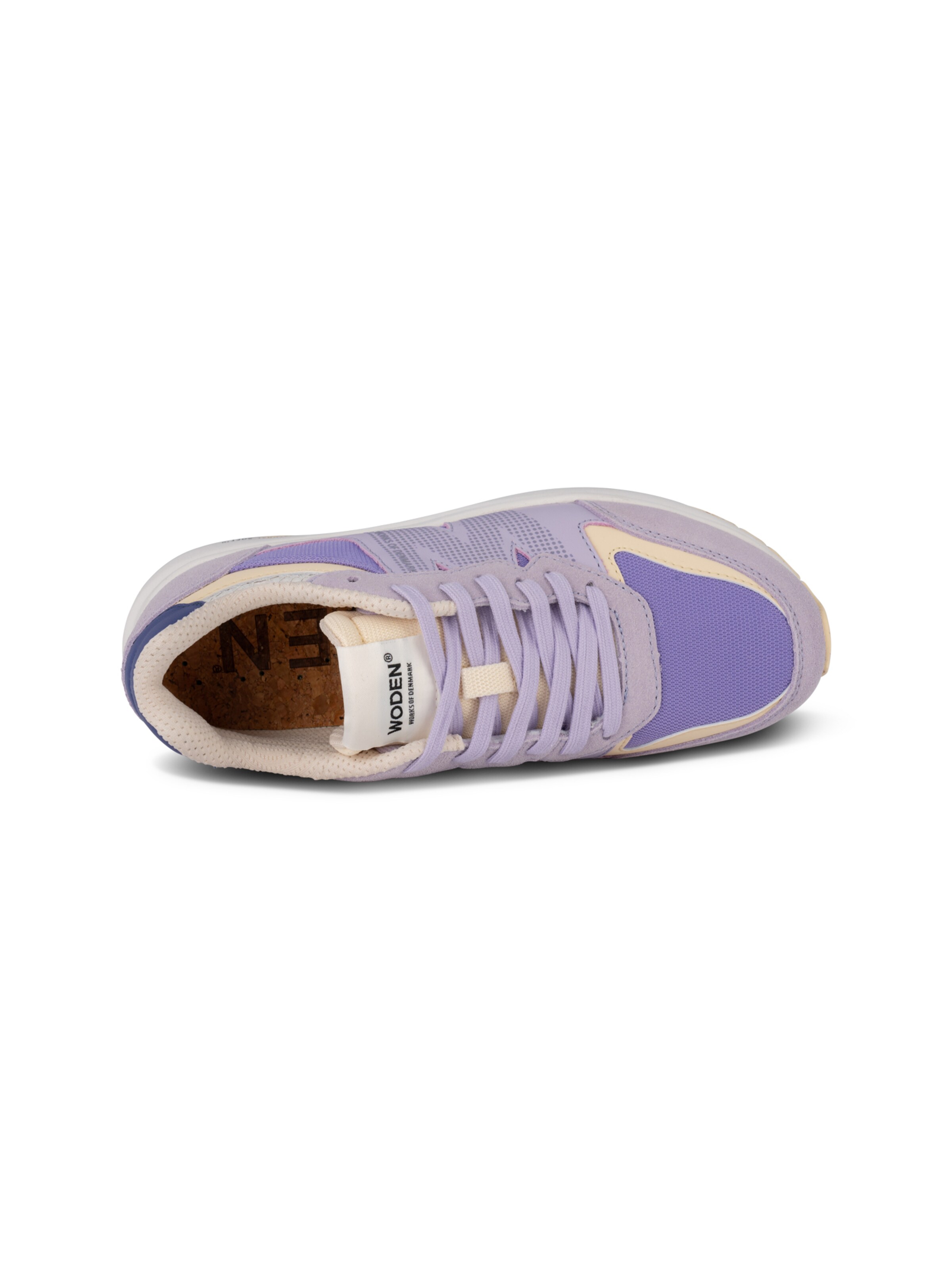 WODEN Platform trainers 'Rigmor' in Purple