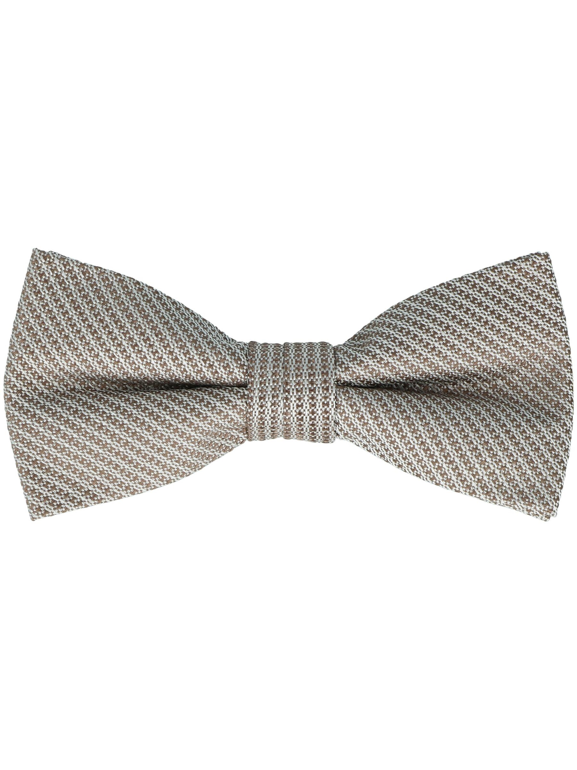 WILLEN Fliege 'Pastell' in nude / weiß, Produktansicht