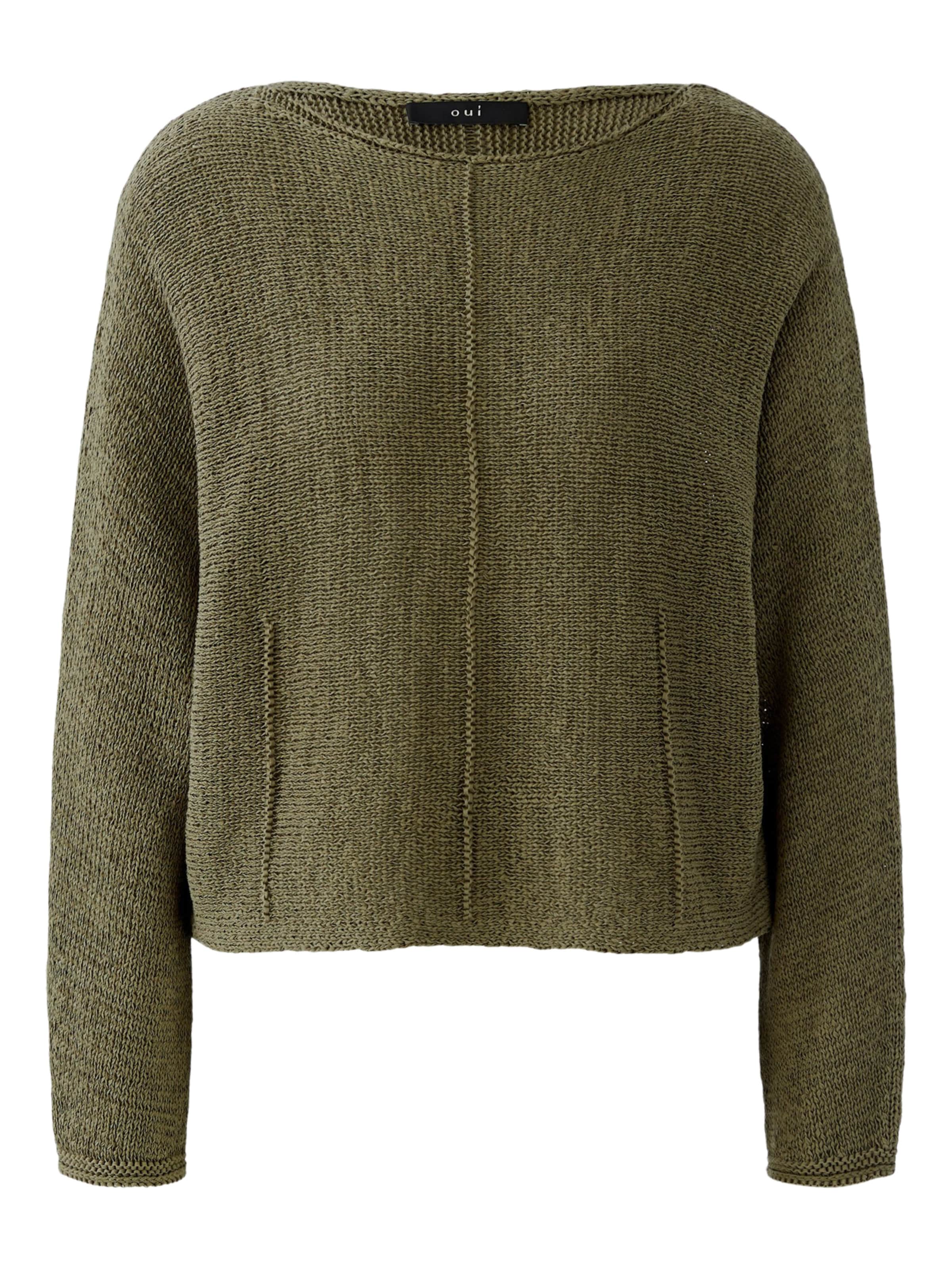 OUI Sweater in Green: front