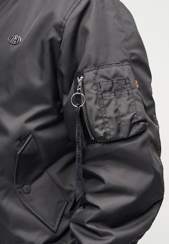 ALPHA INDUSTRIES Демисезонная куртка 'MA-1' в Серый