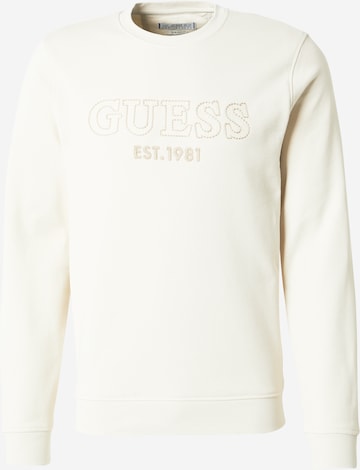 GUESS Sweatshirt 'Beau' in Beige: Vorderseite