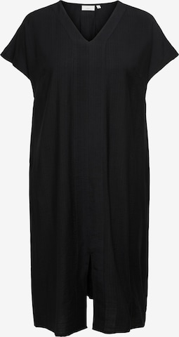 Abito 'CARJOANNA' di ONLY Carmakoma in nero: frontale