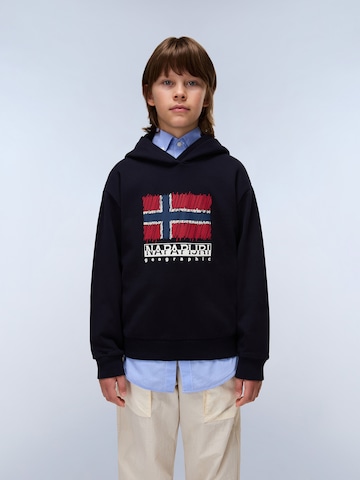 NAPAPIJRI - Sudadera 'K B-Adige H' en negro: frente