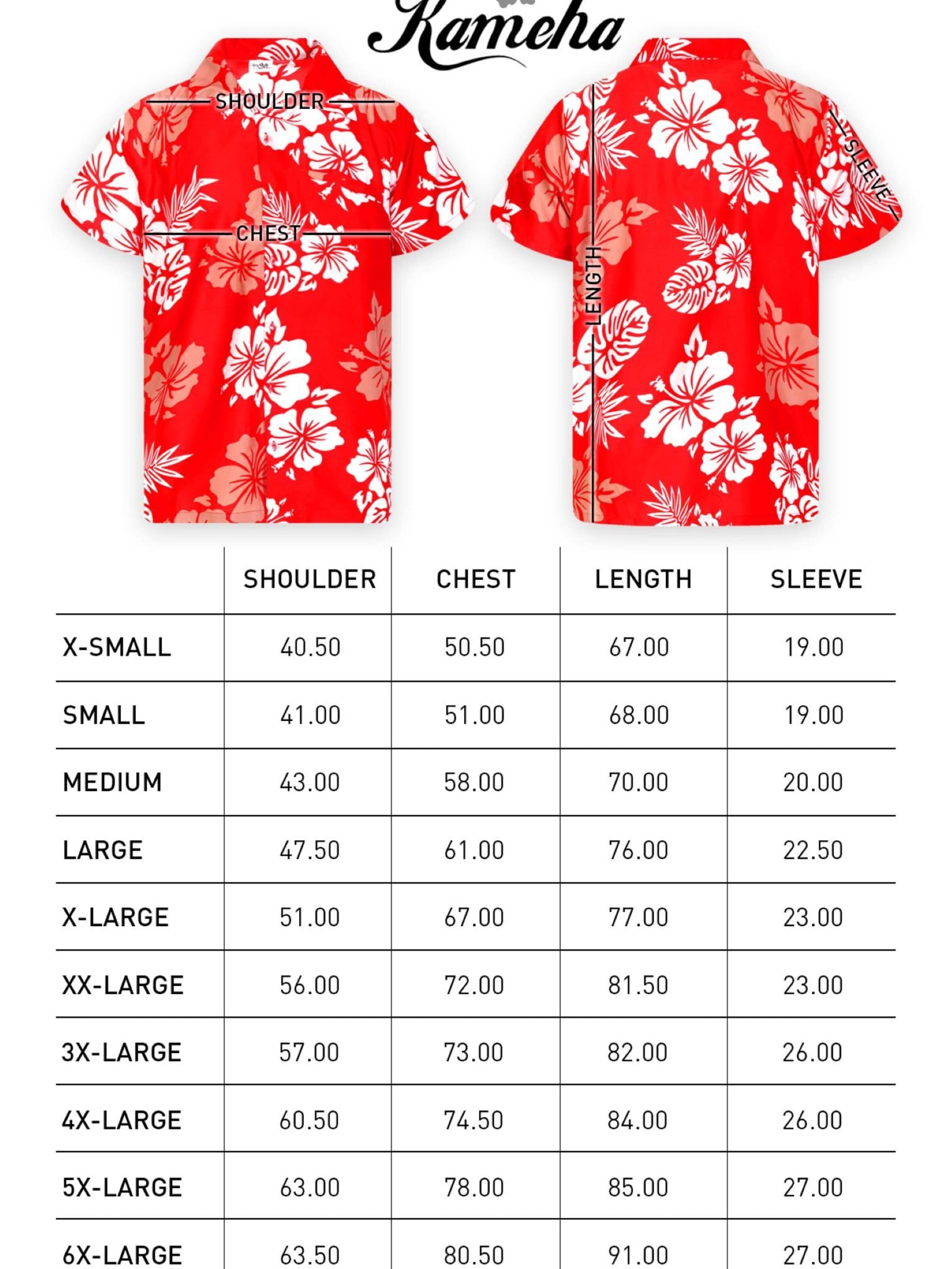 King Kameha Shirt 'Mono Hibiscus' in Rood