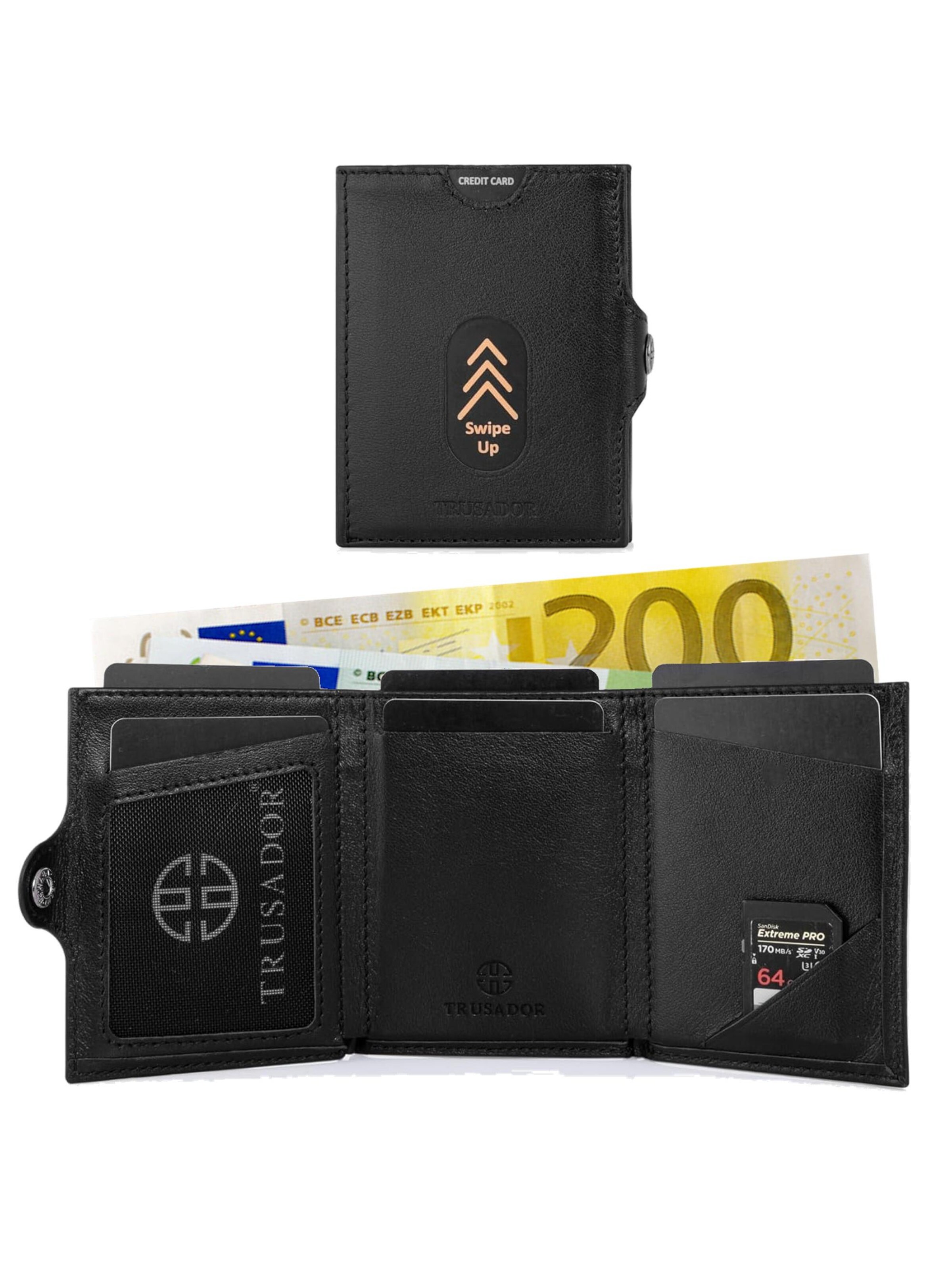 Trusador Wallet 'Valencia' in Black