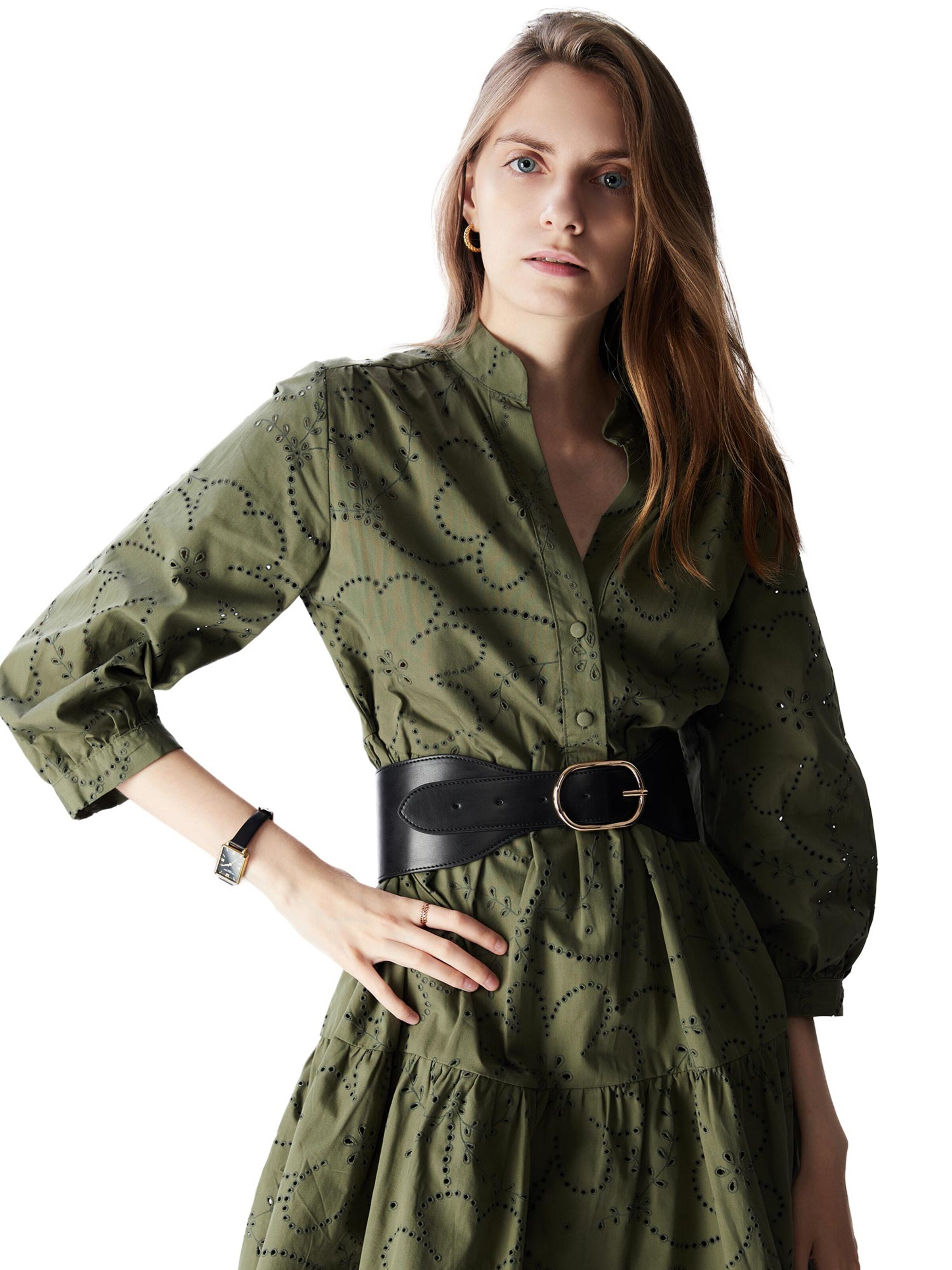 Victoria Hyde Bælte 'Heather' i sort: forside