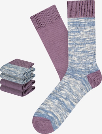 CHEERIO* Socken 'Boot Buddy' in Blau: predná strana