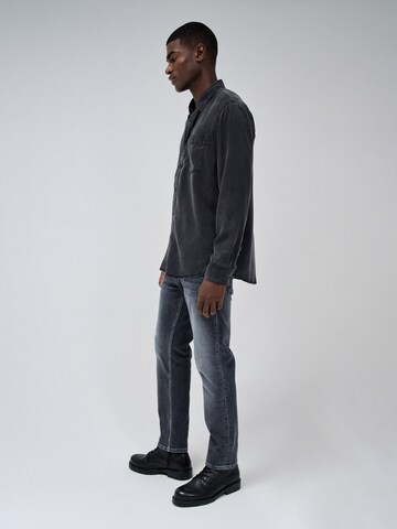 Coupe regular Chemise Salsa Jeans en gris