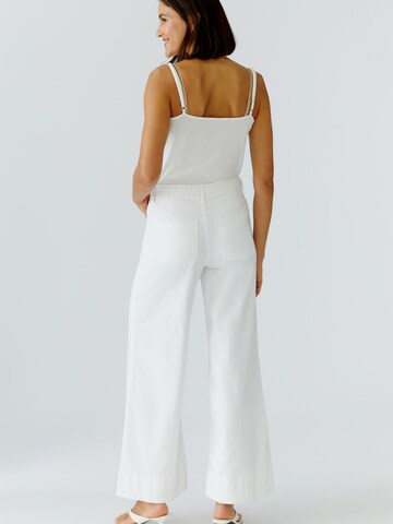 OUI Flared Jeans in Weiß