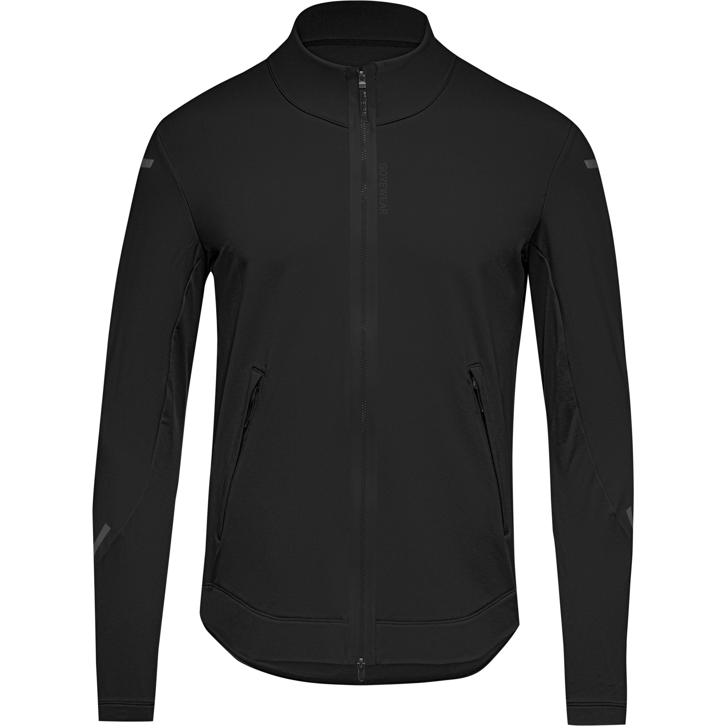 GORE WEAR Laufjacke 'CONCURVE' in Schwarz: Vorderseite
