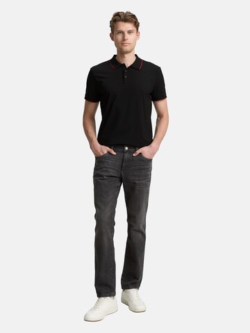 TOM TAILOR Poloshirt in Schwarz