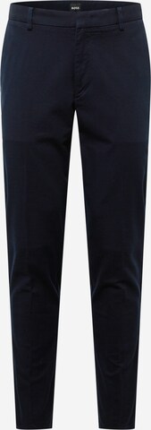 BOSS Liibuv Chino-püksid 'Kaito', värv sinine: eest vaates
