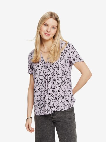 Camicia da donna di ESPRIT in lilla: frontale