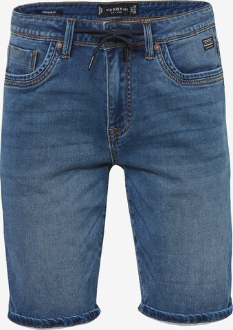 KOROSHI Regular Jeans in Blauw: voorkant