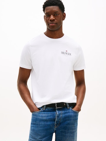 TOMMY HILFIGER Tričko – bílá: přední strana
