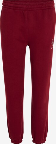 TOMMY HILFIGER Tapered Pants in Red: front