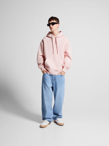 Bershka Sweatshirt in Roze