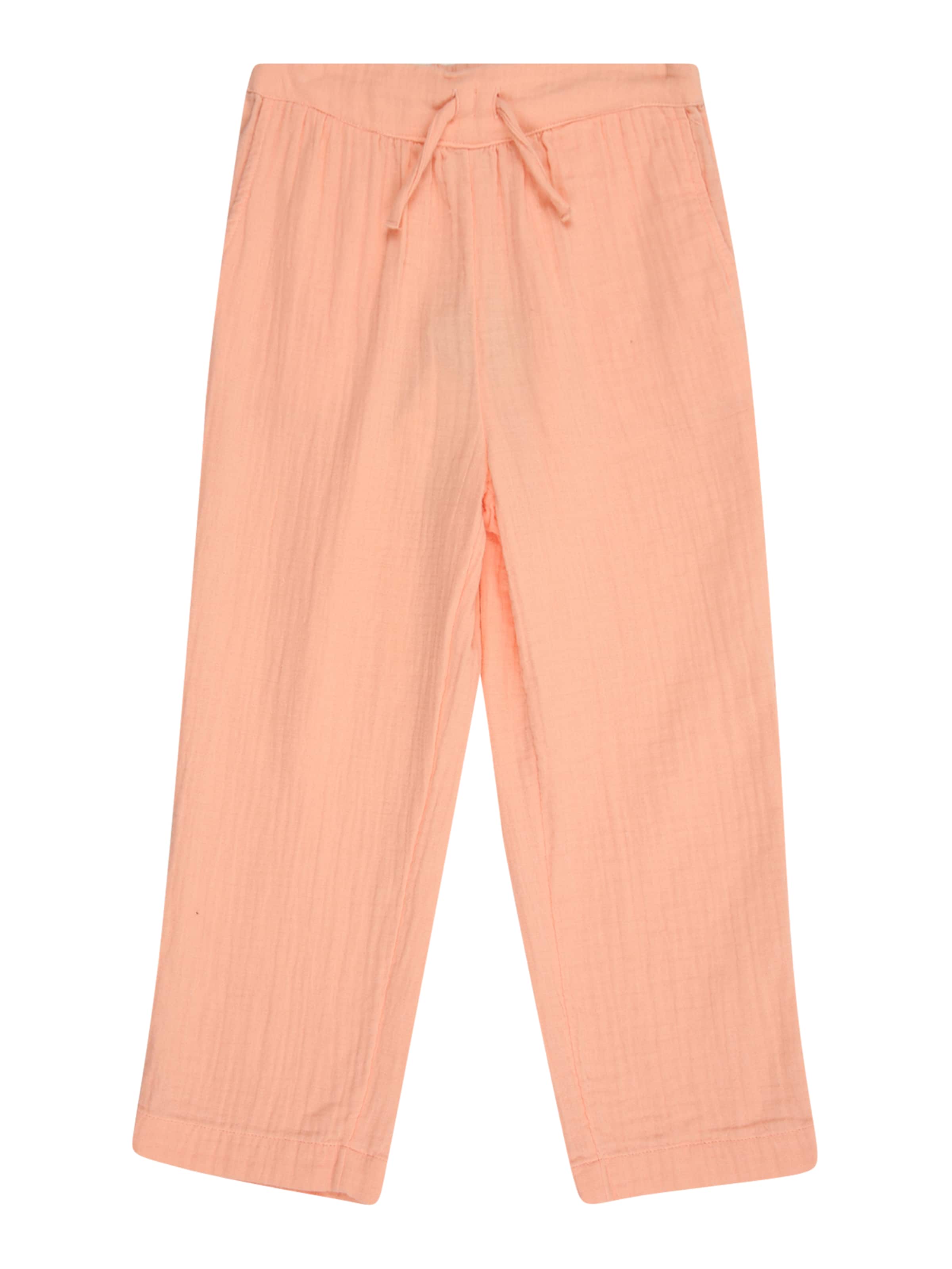 Only Mini Avar lõige Püksid 'KMGPalm Thyra', värv oranž: eest vaates