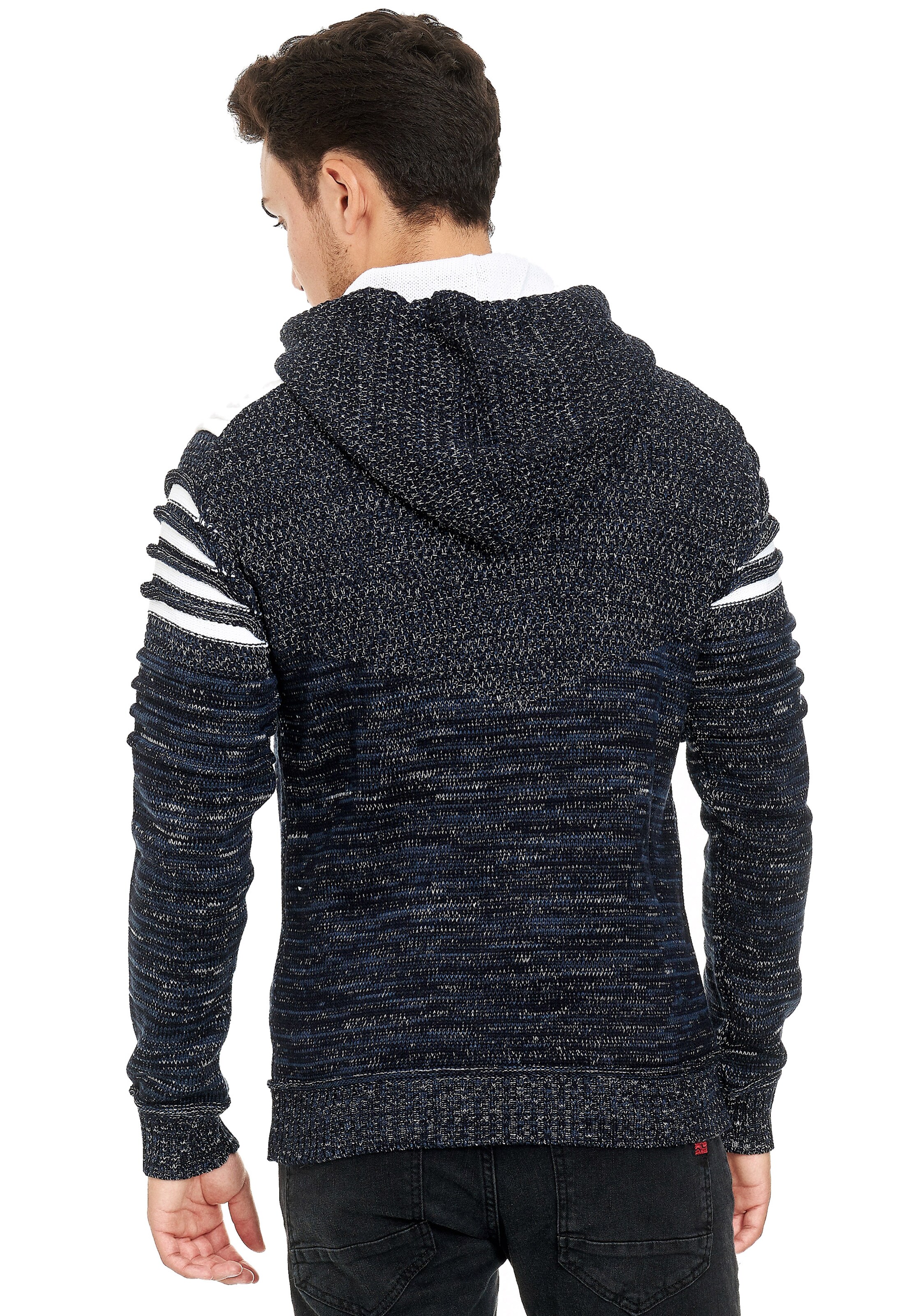 Rusty Neal Pullover in Blau