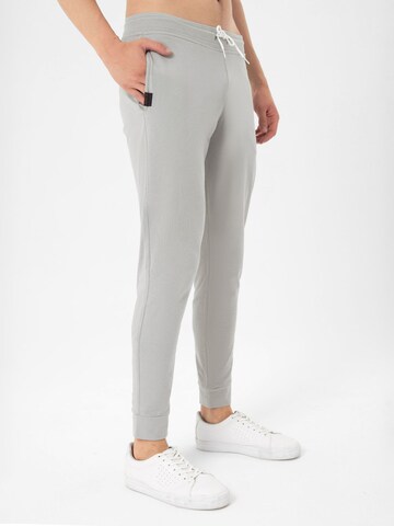 By Diess Collection Tapered Trousers in Grey